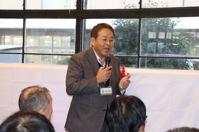 「好適環境水は魚だけでなく、人も育てる」と話す山本准教授