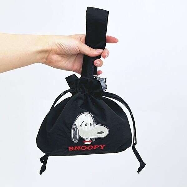 スヌーピーの巾着バッグ