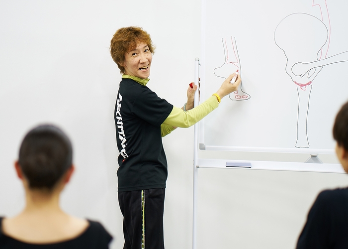 杉本先生　ピラティスと解剖学