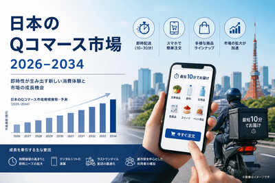 日本のQコマース市場
