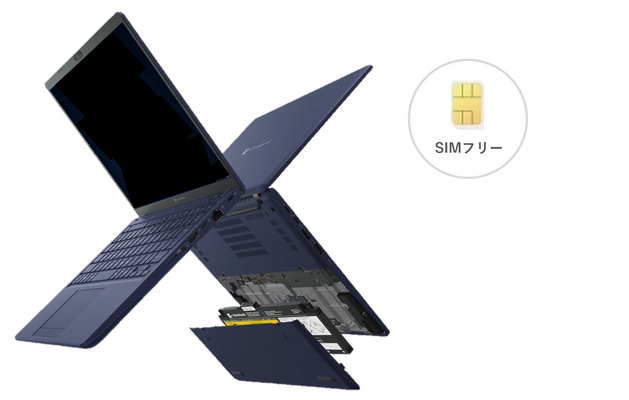 自身でバッテリー交換ができる軽量薄型モバイルシンクライアント 「MiNT-ACC Note X83M」のLTE対応モデルを4月4日より販売開始