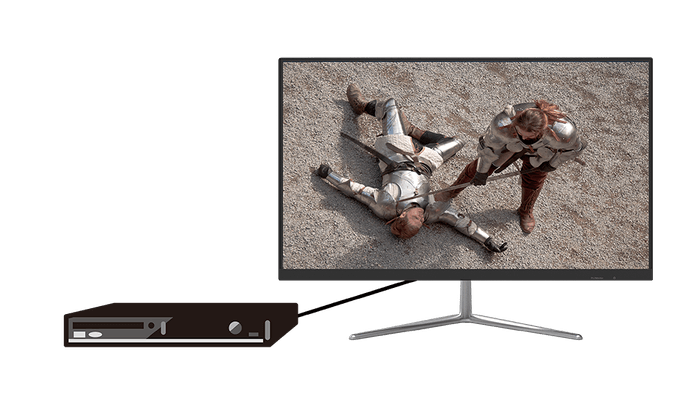 ゲーム機やDVDプレイヤー等も接続できる「HDMI入力」機能