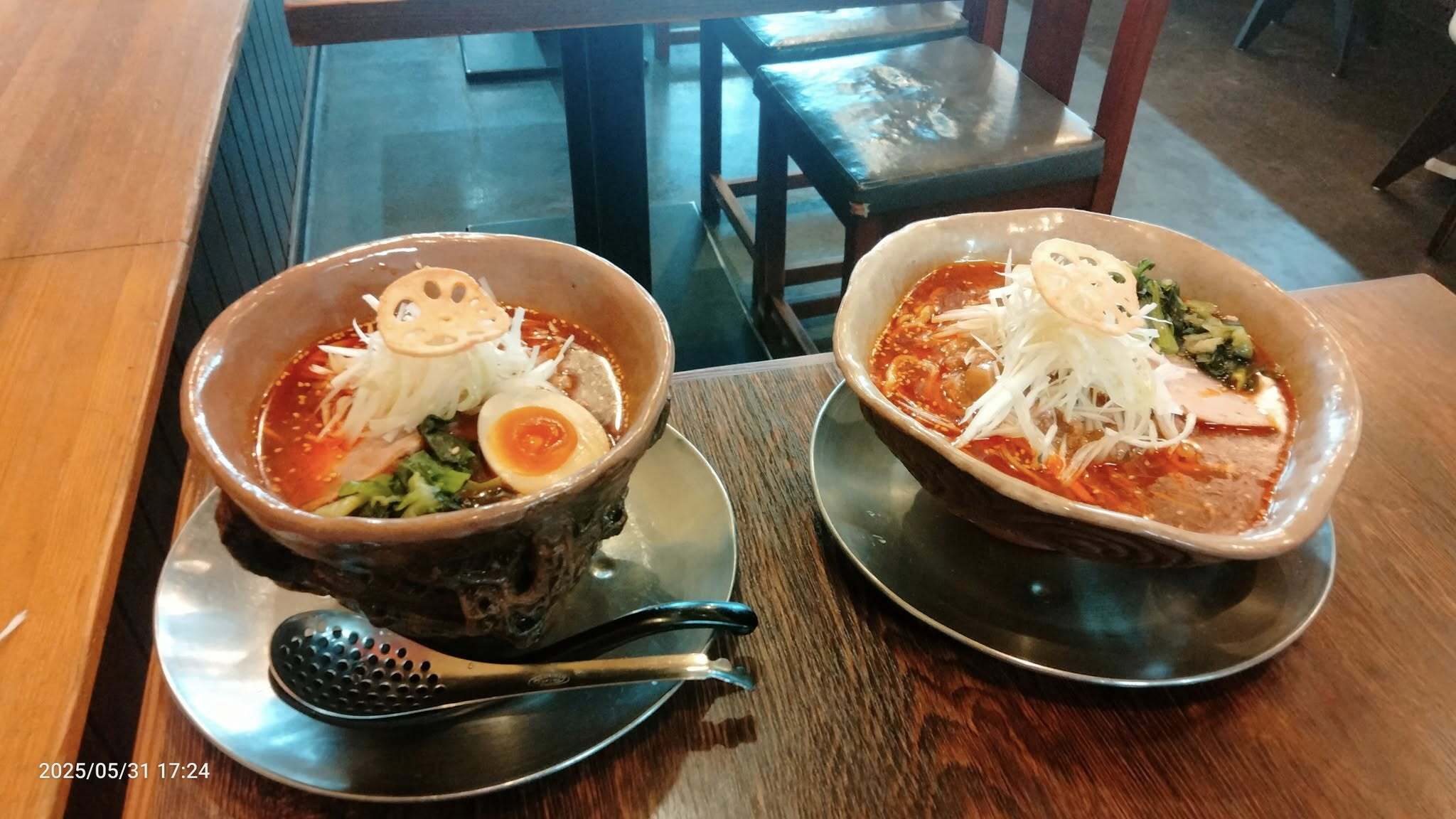 某ラーメン店より「火焔型ラーメン試作」