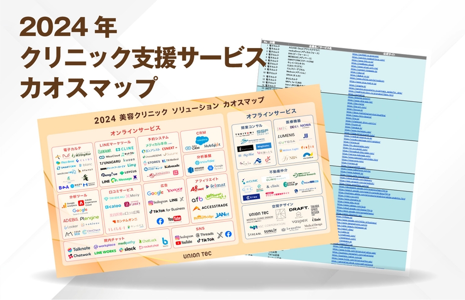 カオスマップに加え、サービスリストをダウンロード可能