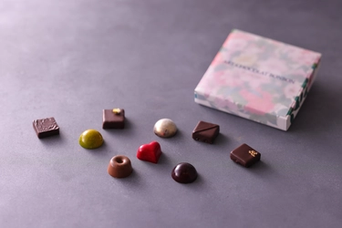 京友禅柄が華やかな和素材を使用したバレンタインチョコレート　 1月21日よりオンライン、1月28日より店頭で販売開始！