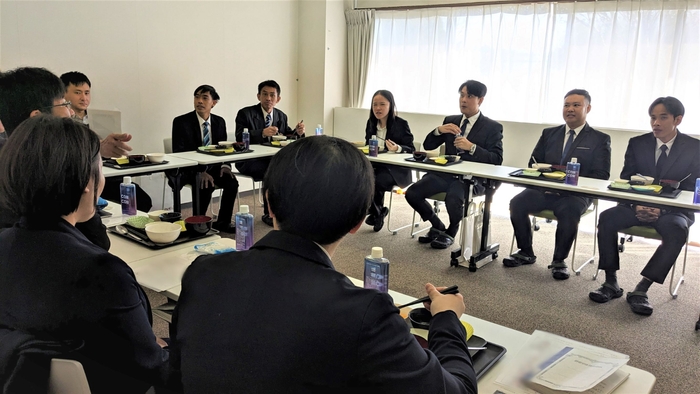 JR東日本社員との懇親会