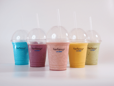 ▲fancy smoothie(ファンシースムージー) 全5色 680円 税込 ※お好きな色をお選びいただけます。
