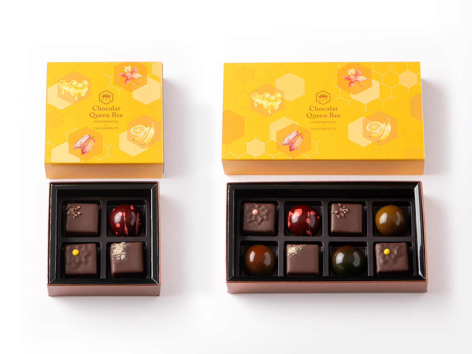 「ショコラ クインビー」ラインナップ