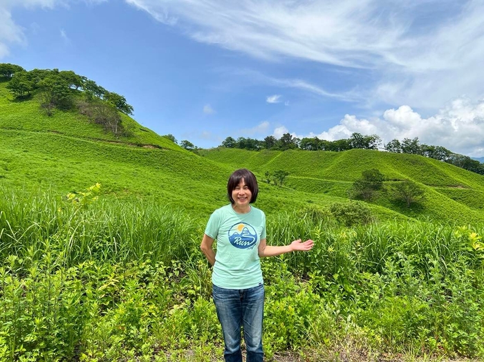 白井貴子 小谷村　茅場にて