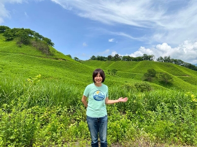 白井貴子 小谷村 茅場にて