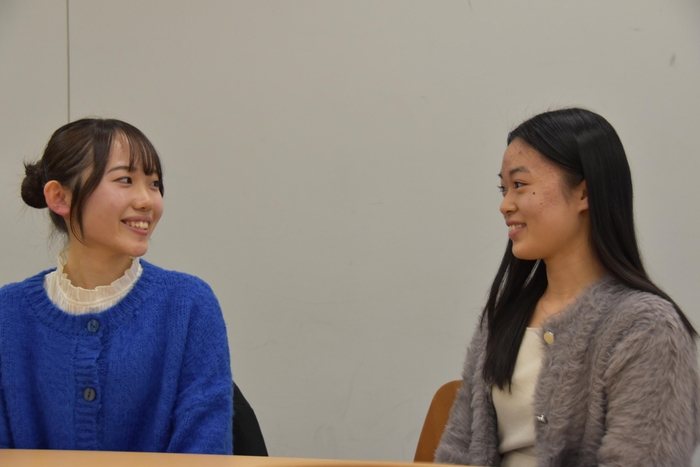 佐藤さん（左）と柴田さん