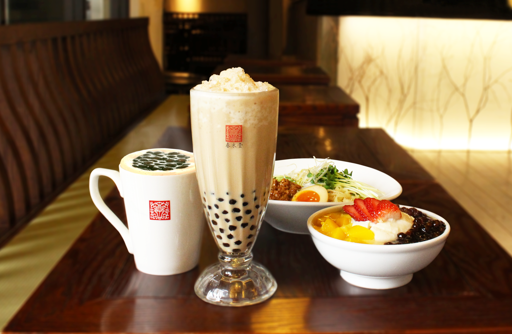 タピオカミルクティー発祥の台湾カフェ「春水堂」 3/31(火)よりUberEatsに豆花やヌードルセットなどの新メニュー追加