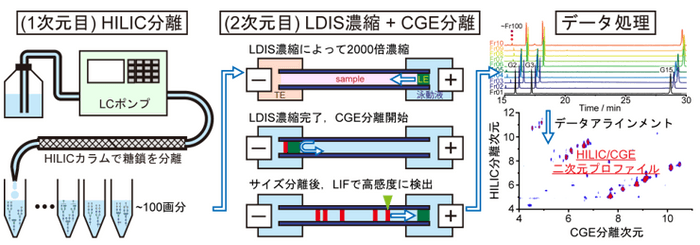 図2. 本研究で開発した二次元分析のコンセプト。