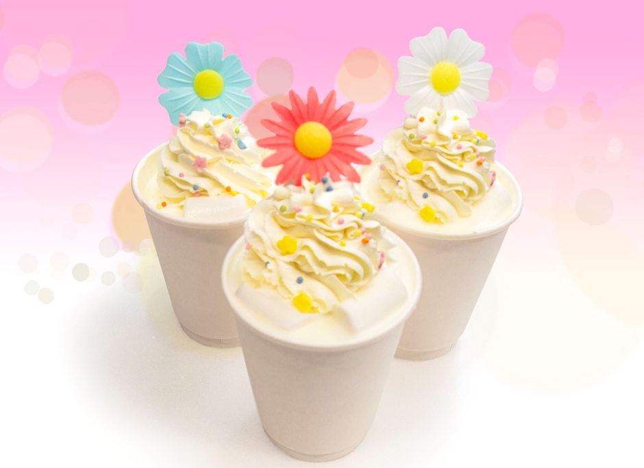 イルミネーションドリンク ～お花のツリー～