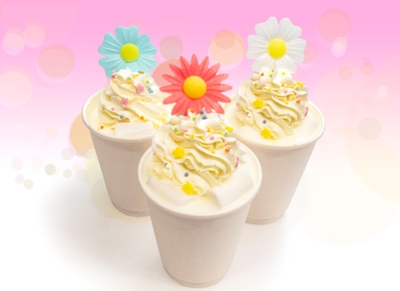 イルミネーションドリンク ~お花のツリー~