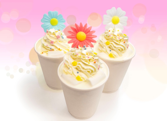 イルミネーションドリンク ~お花のツリー~