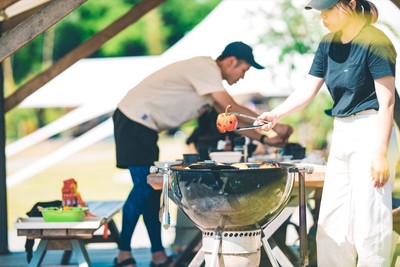 本格ウェーバーコンロでBBQ