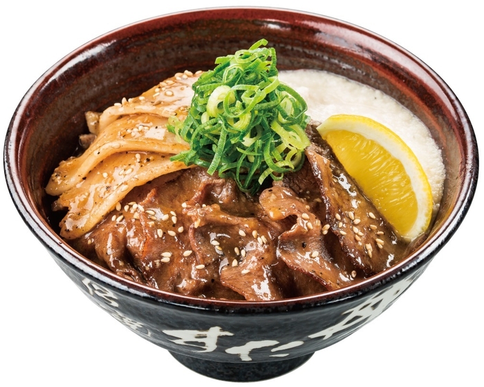 【8月1日(火)発売】仙台牛タン塩すた丼 980円(税込/とろろ付)