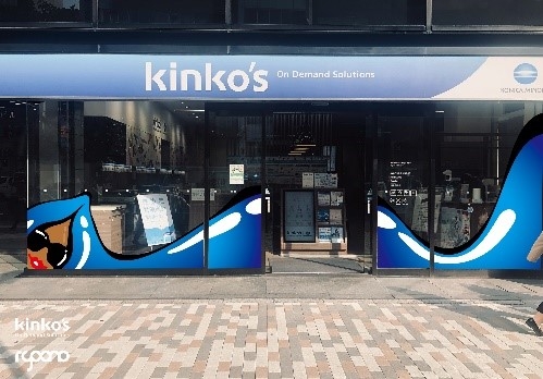 kinkos_ryoono_渋谷店ジャックイメージ