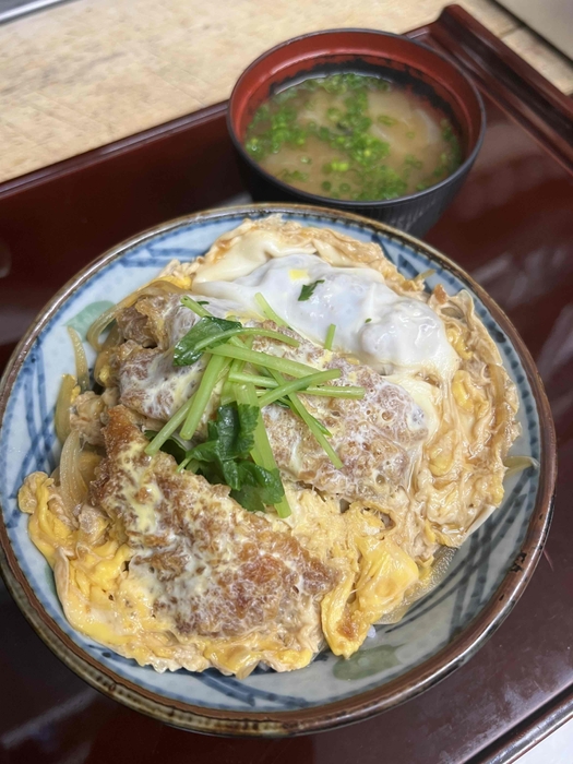 いも豚を使用した『カツ丼』