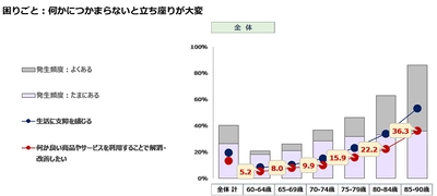 高齢者の困りごとの背景にある未充足ニーズから 未来の新商品・サービスのヒントをつかむ　 ～「高齢者未充足ニーズ調査 2019年」を発表～