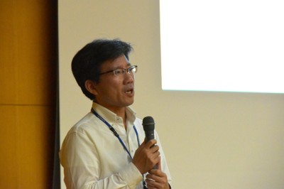 講演した田辺氏