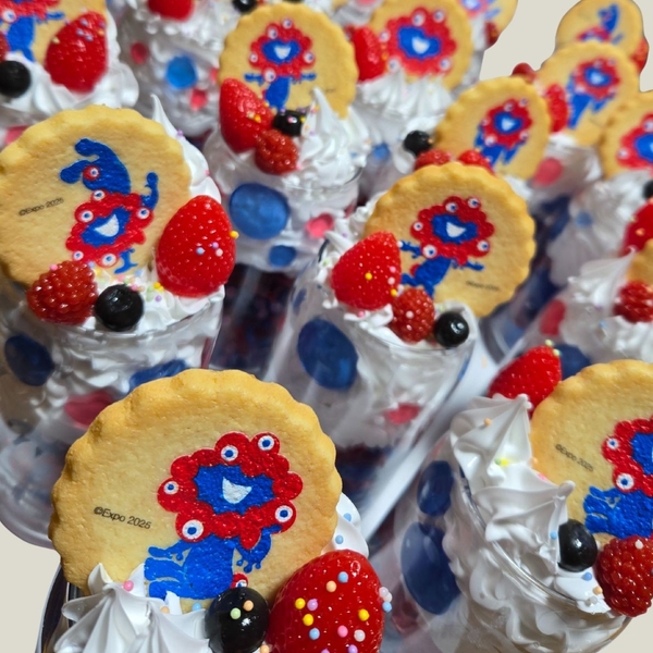 EXPO2025 ミャクミャク 食品サンプル パフェライト 制作体験（監修中）全５種類