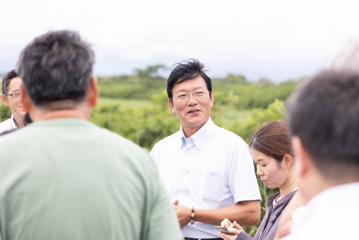 栗原市で養豚をする生産者の石川さん
