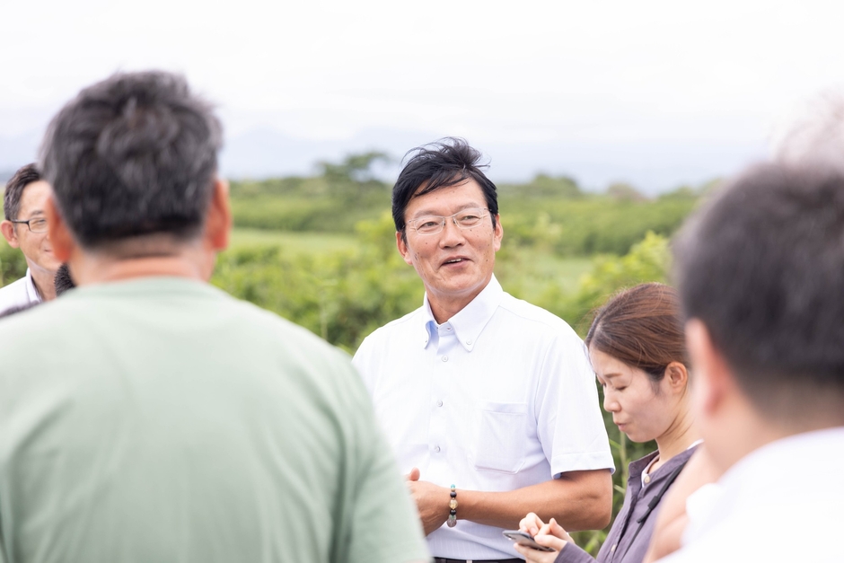 栗原市で養豚をする生産者の石川さん