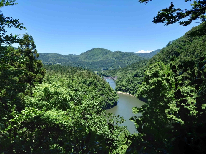 奥会津の只見川と大自然