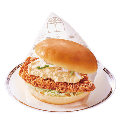 【コメダ珈琲店】フシギダネ・ヒトカゲ・ゼニガメのなかよし鶏タツタバーガーレモンタルタル