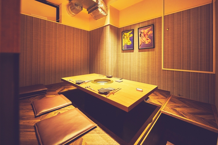 完全個室は6名様まで対応可能!デートや接待に是非ご利用下さい!