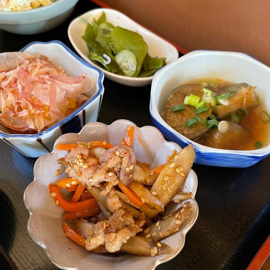 おかずもおかわりOK