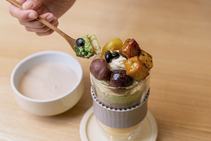 冷たいデザートも溶けにくく、ひんやりが長く続きます。