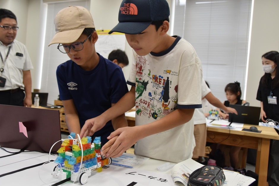 真っすぐ走れるかな?