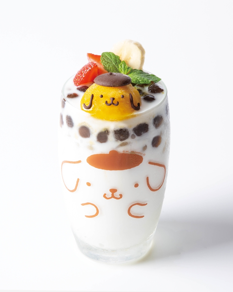 もちプル食感!タピオカ杏仁チェー