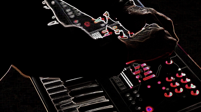 『Beat Sync Maker』 エフェクト「Edges」使用イメージ