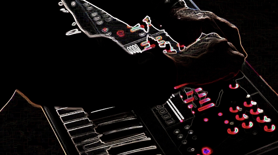 『Beat Sync Maker』 エフェクト「Edges」使用イメージ