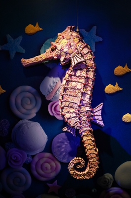 お菓子の水族館展示作品2