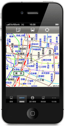 路線図は操作性抜群！