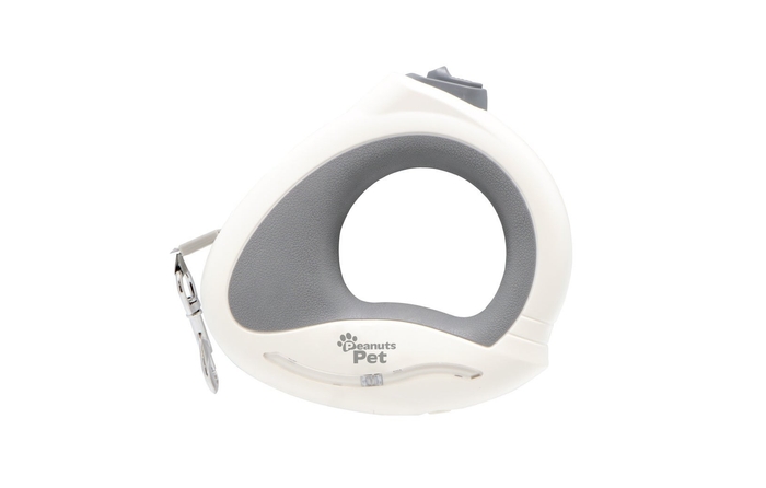 「腕が通せる伸縮リールリード」