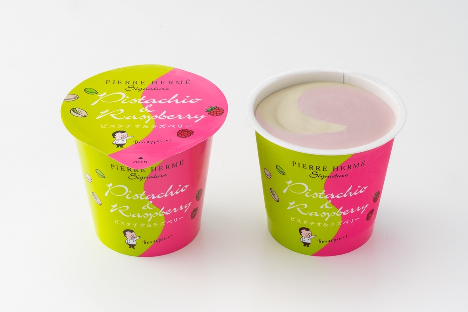 【商品画像】ピエール・エルメ シグネチャー「ピスタチオ&ラズベリー」
