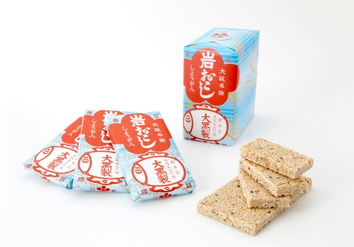 昔ながらの岩おこし。大阪の定番みやげと言えばコレ!