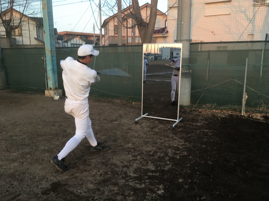 バッテイング練習1