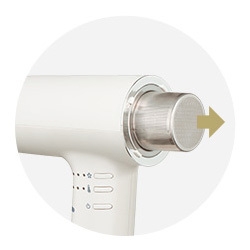 フィルターについたホコリなども取り除きやすい!