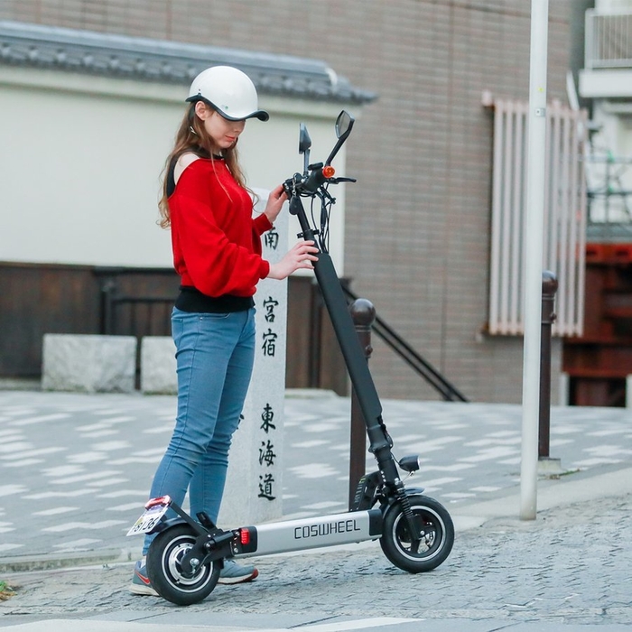 2WAY乗り電動スクーターCOSWHEEL EV SCOOTER 2