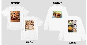 食欲をそそる餃子＆とんカツがTシャツに！ 『オレンジページ』人気企画「着るレシピ」に新作登場　10/29「pTa.shop」で販売開始～「生ドーナツ」＆ロゴTも好評発売中～