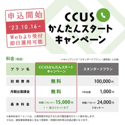 建設キャリアアップシステム普及促進の一環として キャリアリンク「CCUSかんたんスタートキャンペーン」 2023年10月16日、お申込み受付開始！