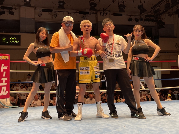 今年創立60周年の金子ジムもイーチケRGが華を添えた