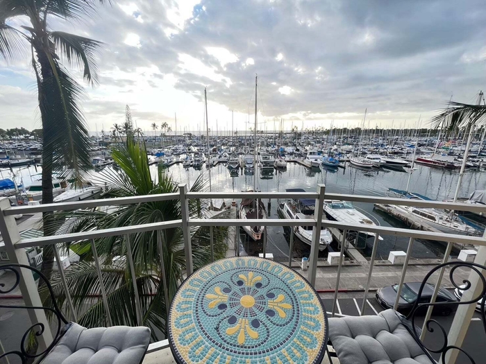 ハワイ民泊部屋からの眺め